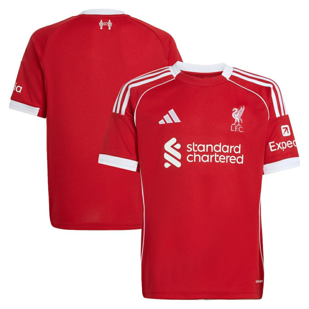 Liverpool Youth 2025/26 Home Replica Jersey Red | Adidas discount