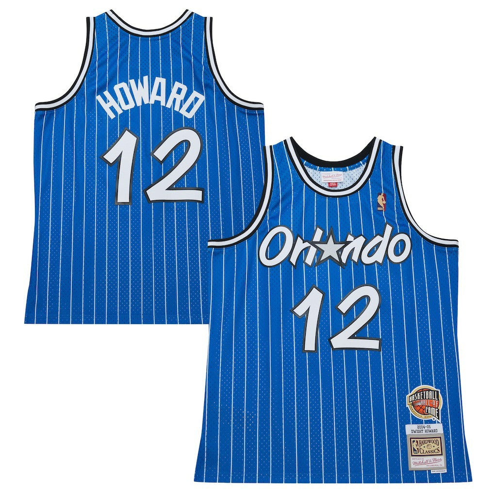 Dwight Howard Orlando Magic 2004/05 Hardwood Classics Hall of Fame Swingman Jersey Blue - NBA