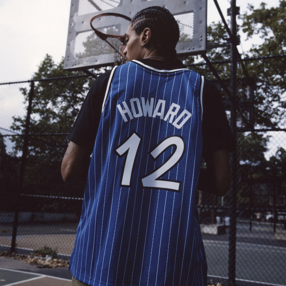 Dwight Howard Orlando Magic 2004/05 Hardwood Classics Hall of Fame Swingman Jersey Blue - NBA