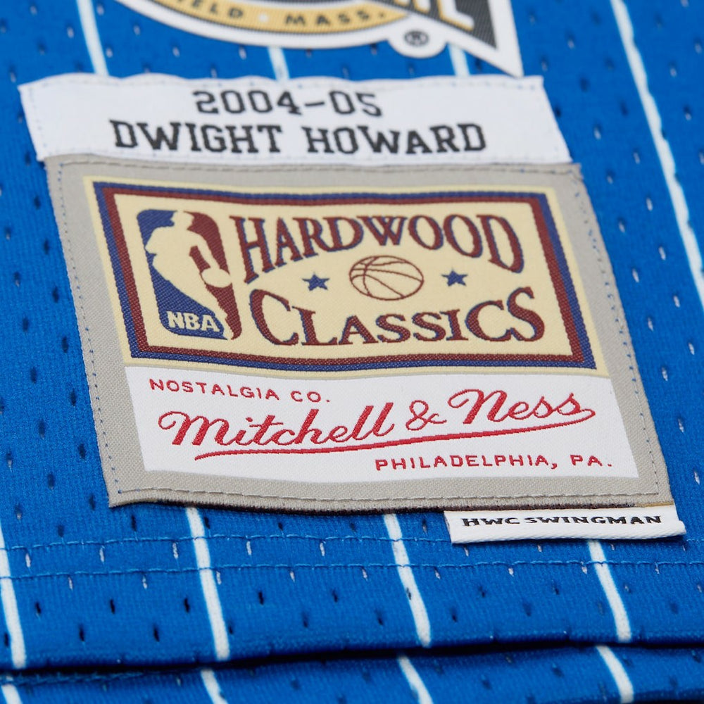 Dwight Howard Orlando Magic 2004/05 Hardwood Classics Hall of Fame Swingman Jersey Blue - NBA
