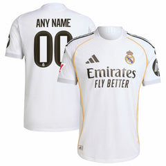 Real Madrid 2025/26 Home Custom Jersey White | Adidas discount