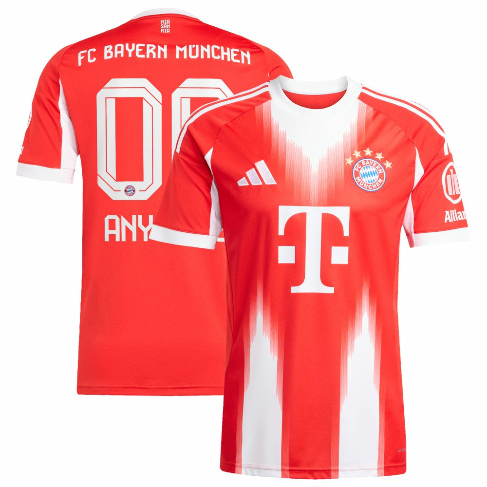 Bayern Munich 2025/26 Home Replica Custom Jersey Red | Adidas Online