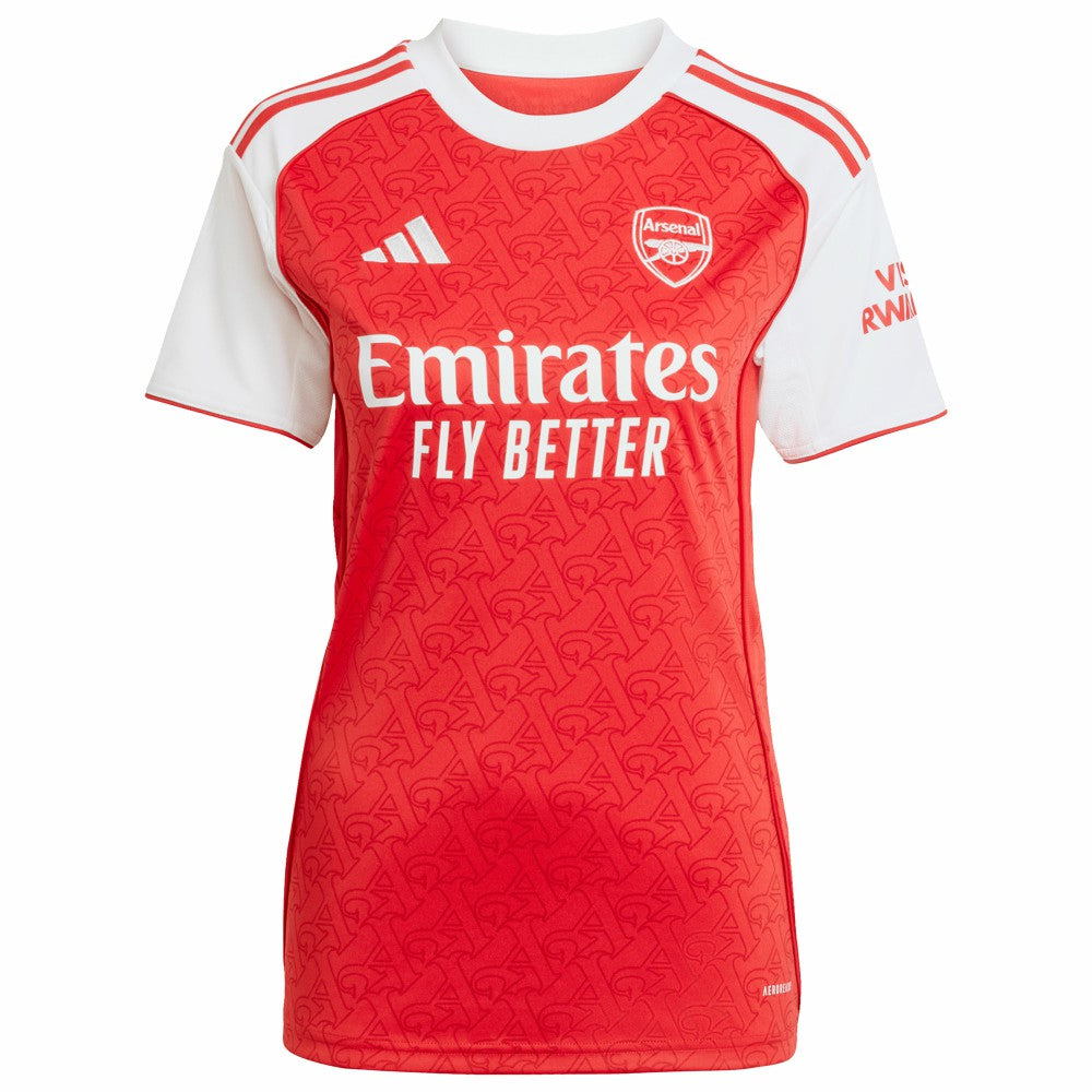 Arsenal Women's 2025/26 Home Replica Custom Jersey Red | Adidas cheap