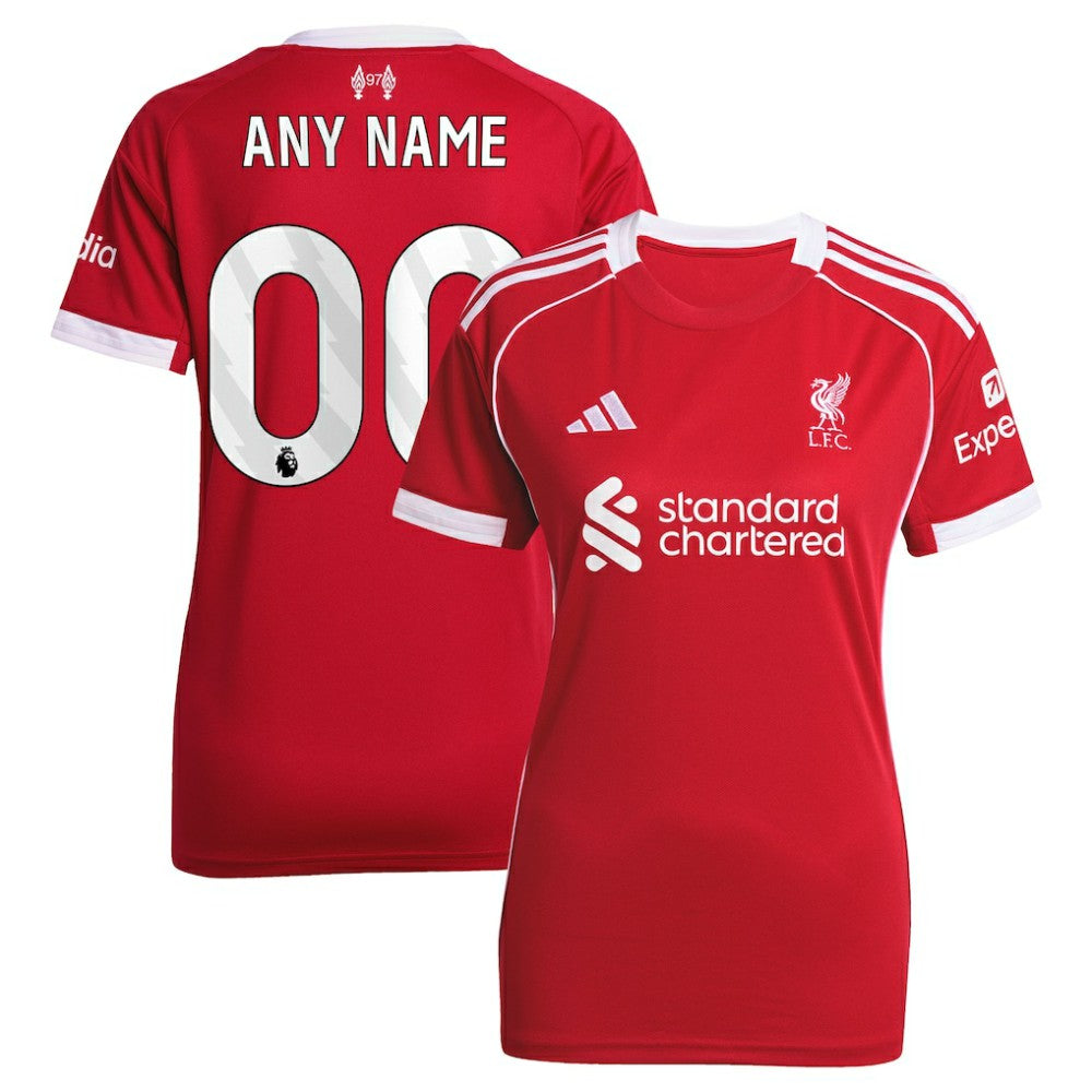Liverpool Women's 2025/26 Home Custom Replica Jersey Red | Adidas discount