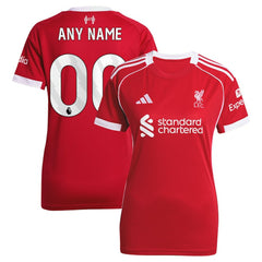 Liverpool Women's 2025/26 Home Custom Replica Jersey Red | Adidas discount