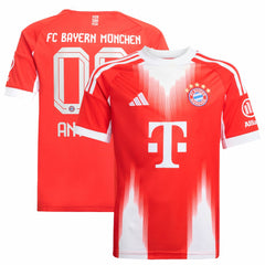 Bayern Munich Youth 2025/26 Home Replica Custom Jersey Red | Adidas Online