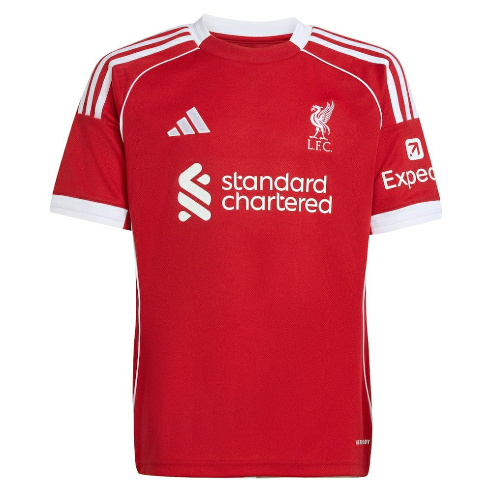 Liverpool Youth 2025/26 Home Custom Replica Jersey Red | Adidas