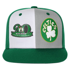 Boston Celtics Youth Anniversary Duo Front Snapback Hat Kelly Green - NBA