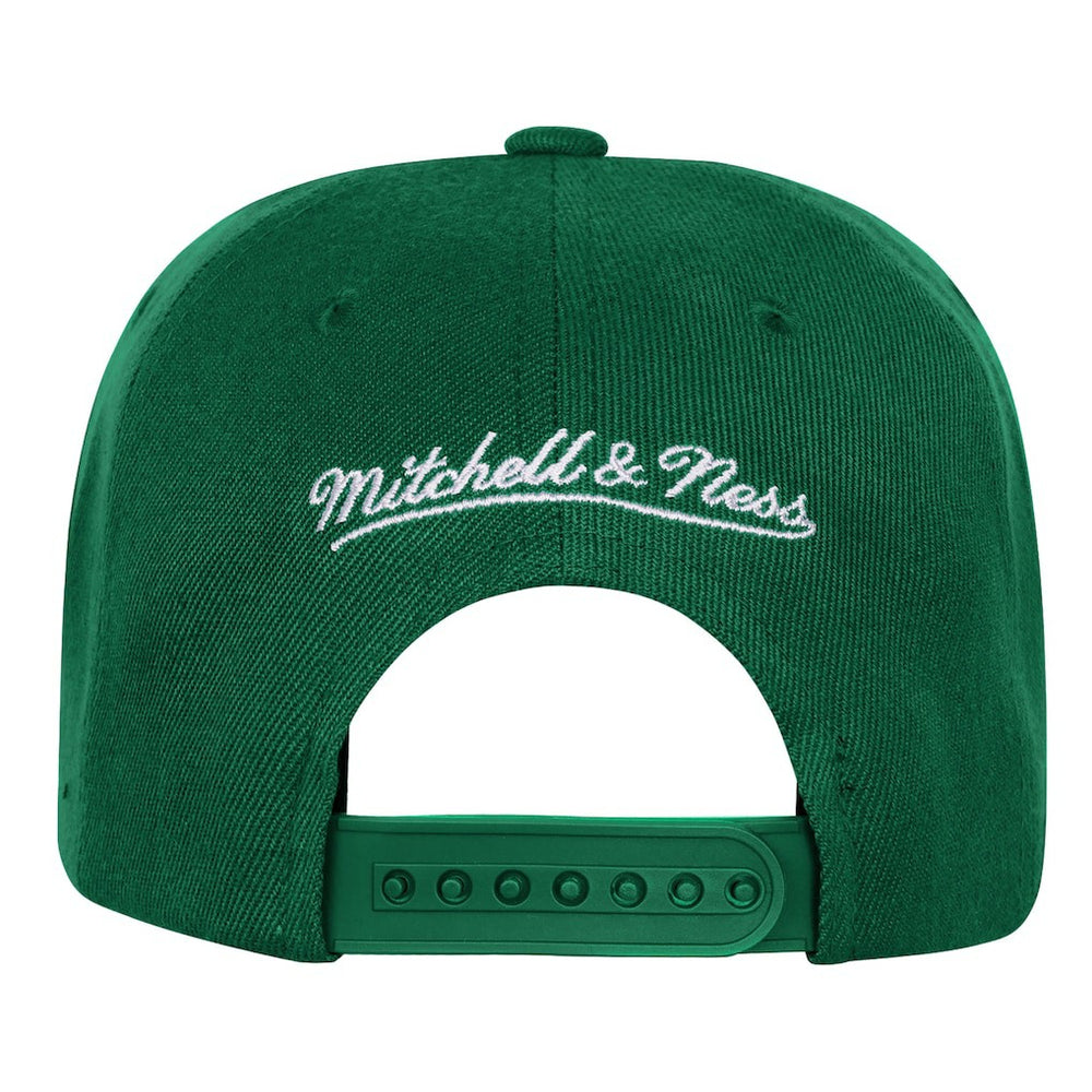 Boston Celtics Youth Anniversary Duo Front Snapback Hat Kelly Green - NBA