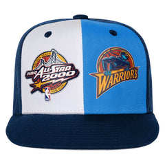 Golden State Warriors Youth 2000 All-Star Game Duo Front Snapback Hat Navy - NBA
