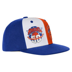 New York Knicks Youth 50th Anniversary Duo Front Snapback Hat Blue - NBA