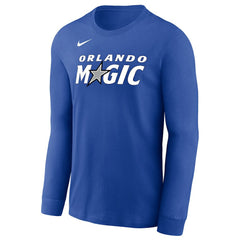 Orlando Magic Unisex Legend Performance Long Sleeve T-Shirt Royal - NBA