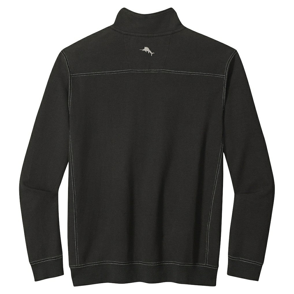Minnesota Vikings Big & Tall Montego Bay Half-Zip Pullover Black | Tommy Bahama