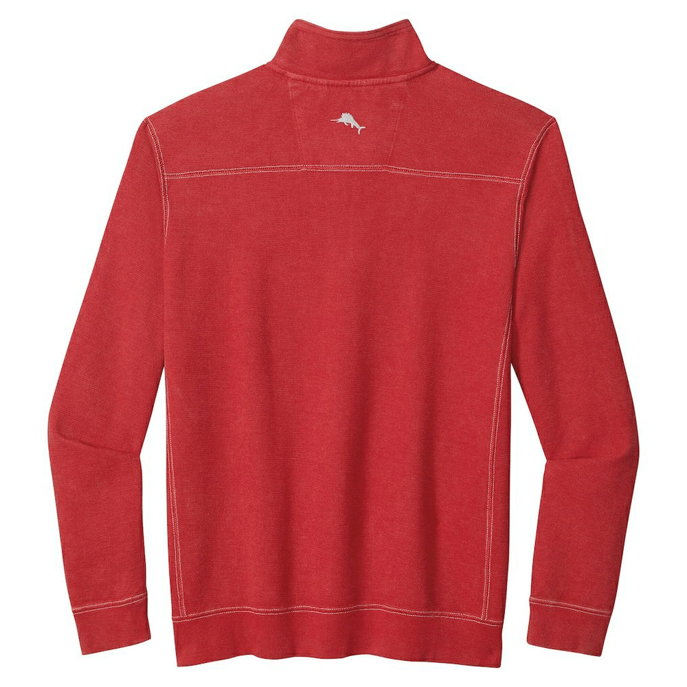 San Francisco 49ers Big & Tall Montego Bay Half-Zip Pullover Scarlet | Tommy Bahama