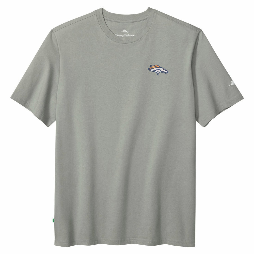 Denver Broncos Huddle & Hang Tens T-Shirt Gray | Tommy Bahama