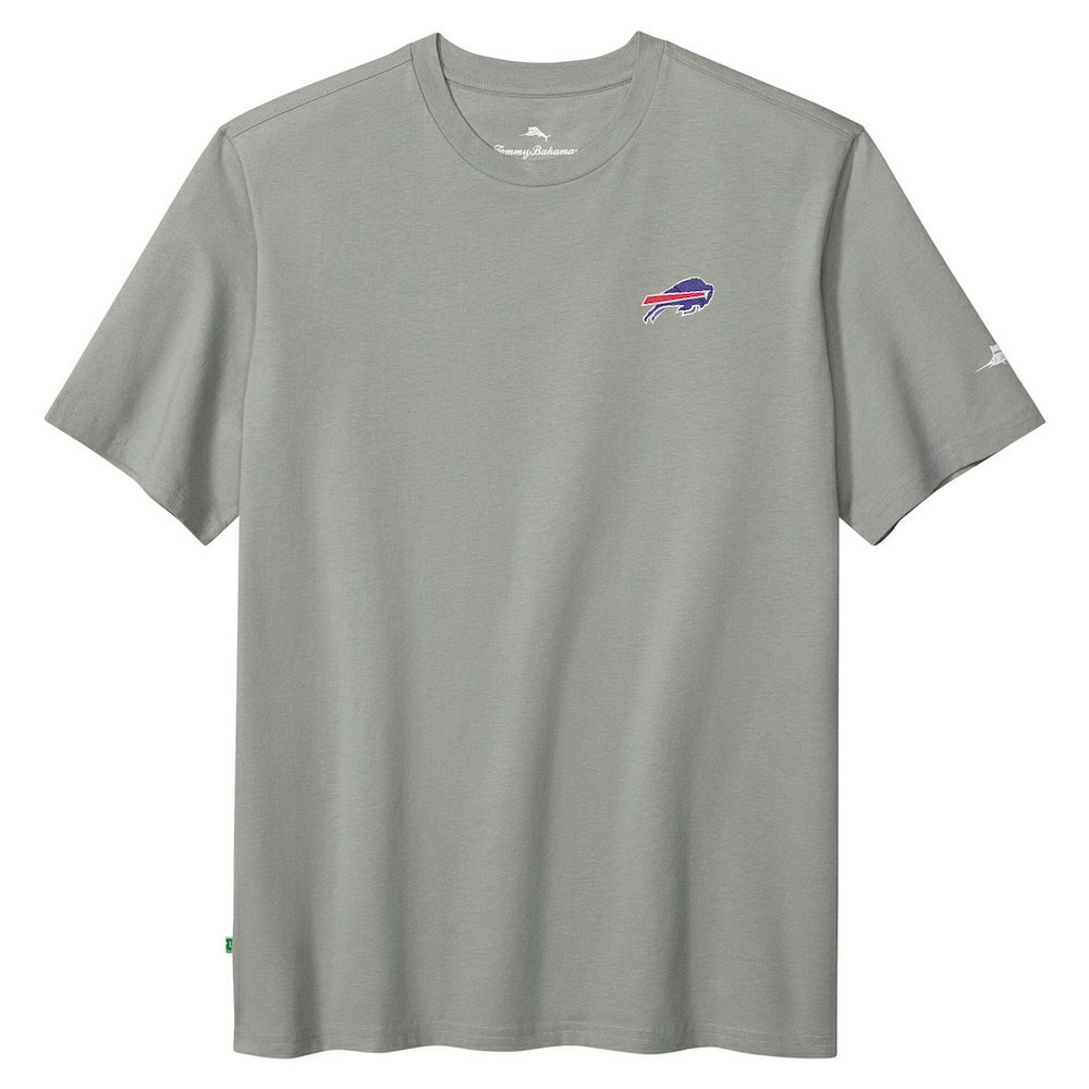 Buffalo Bills Huddle & Hang Tens T-Shirt Gray | Tommy Bahama