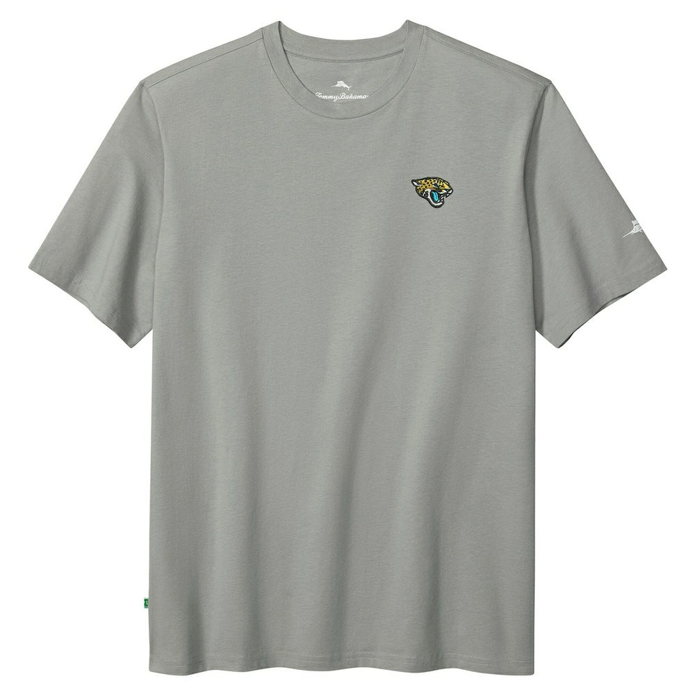Jacksonville Jaguars Huddle & Hang Tens T-Shirt Gray | Tommy Bahama