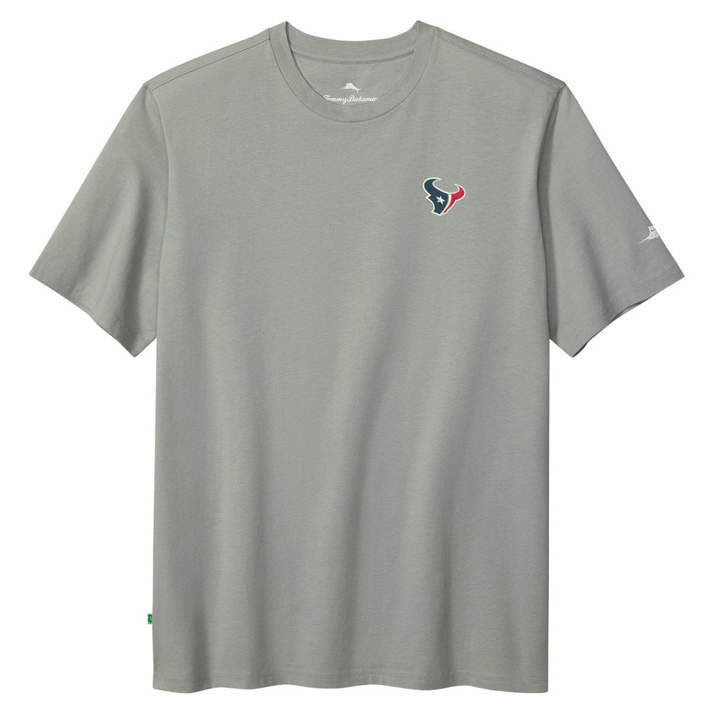 Houston Texans Huddle & Hang Tens T-Shirt Gray | Tommy Bahama