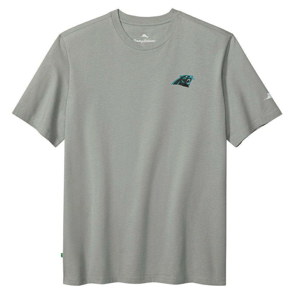 Carolina Panthers Huddle & Hang Tens T-Shirt Gray | Tommy Bahama
