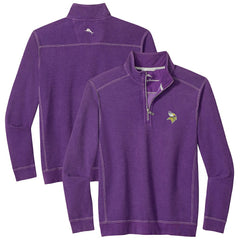 Minnesota Vikings Sport Tobago Half-Zip Pullover Purple | Tommy Bahama