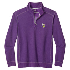 Minnesota Vikings Sport Tobago Half-Zip Pullover Purple | Tommy Bahama