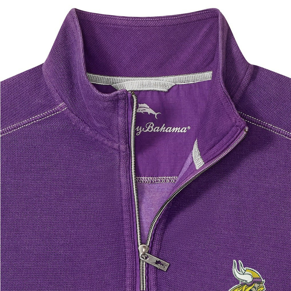 Minnesota Vikings Sport Tobago Half-Zip Pullover Purple | Tommy Bahama