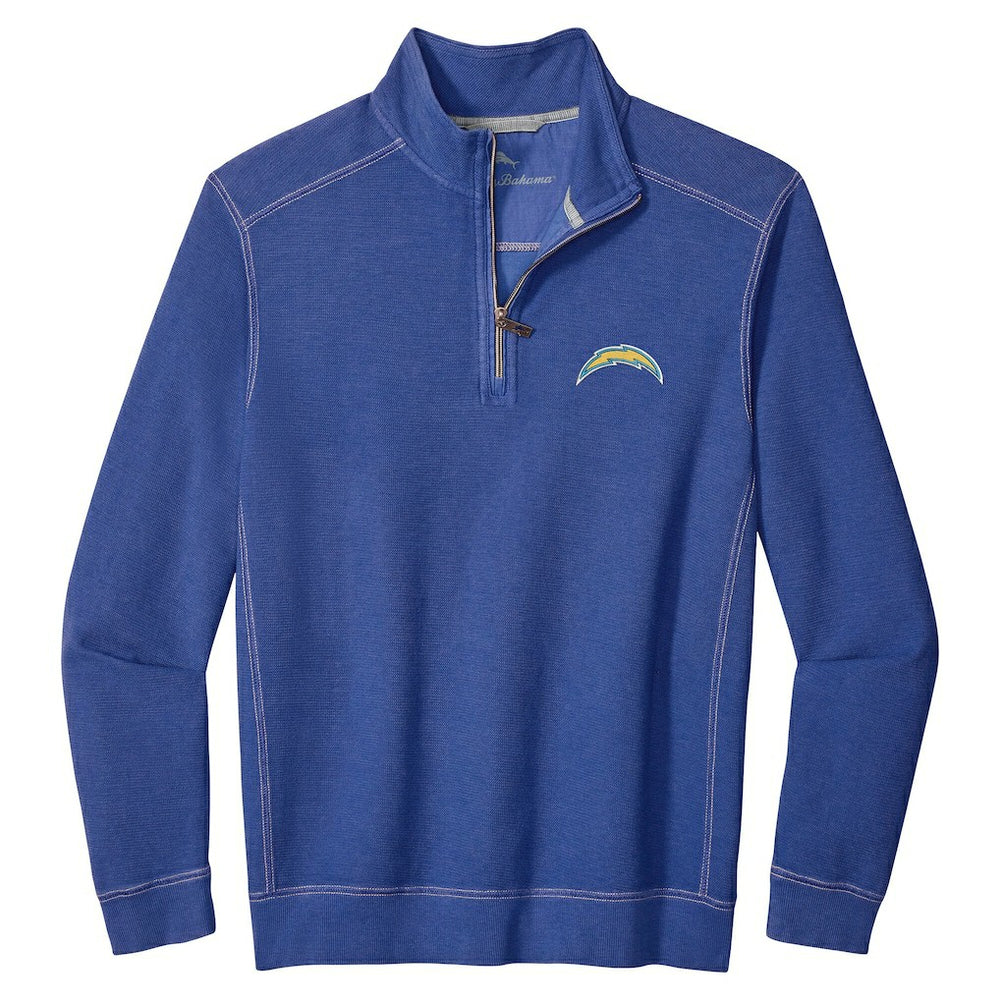 Los Angeles Chargers Sport Tobago Half-Zip Pullover Royal | Tommy Bahama