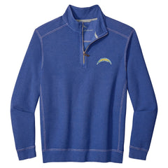 Los Angeles Chargers Sport Tobago Half-Zip Pullover Royal | Tommy Bahama
