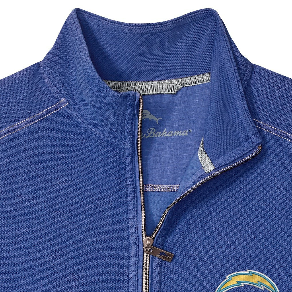 Los Angeles Chargers Sport Tobago Half-Zip Pullover Royal | Tommy Bahama