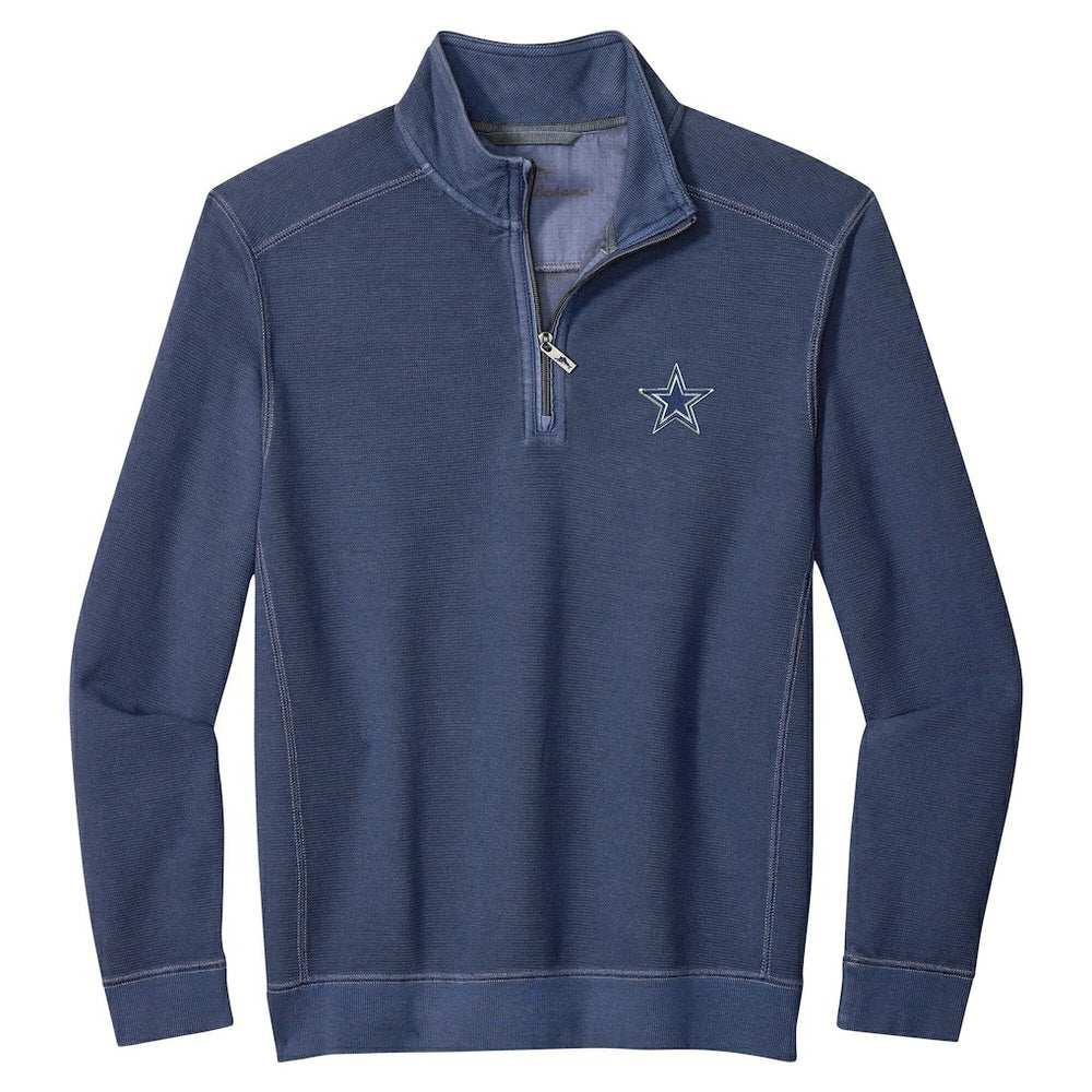 Dallas Cowboys Sport Tobago Half-Zip Pullover Navy | Tommy Bahama
