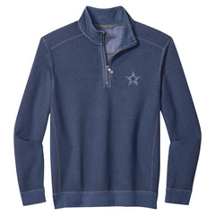 Dallas Cowboys Sport Tobago Half-Zip Pullover Navy | Tommy Bahama