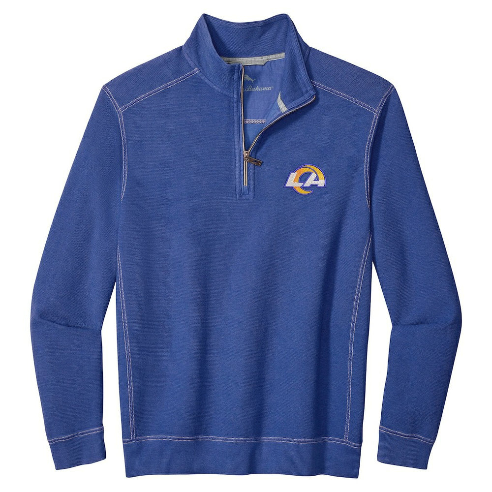Los Angeles Rams Sport Tobago Half-Zip Pullover Royal | Tommy Bahama