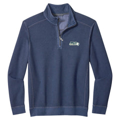 Seattle Seahawks Sport Tobago Half-Zip Pullover College Navy | Tommy Bahama