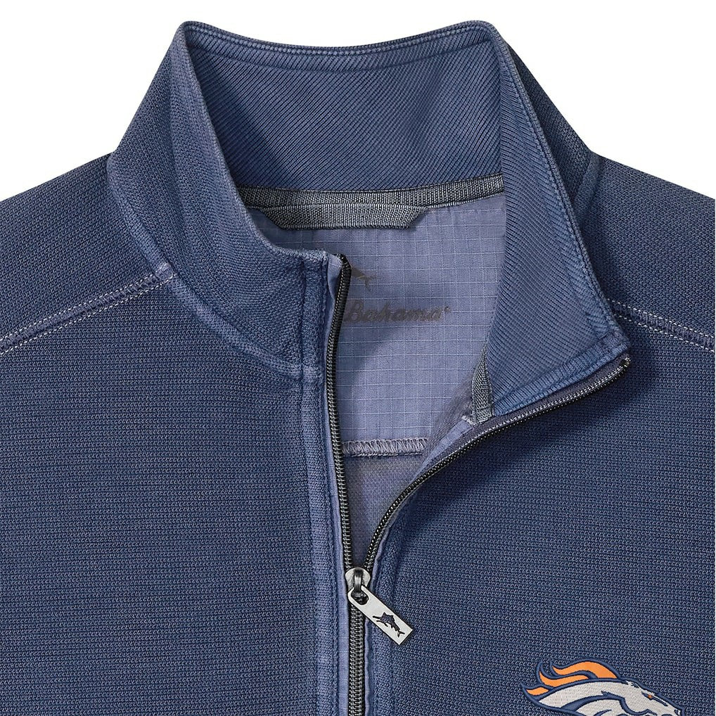 Denver Broncos Sport Tobago Half-Zip Pullover Navy | Tommy Bahama