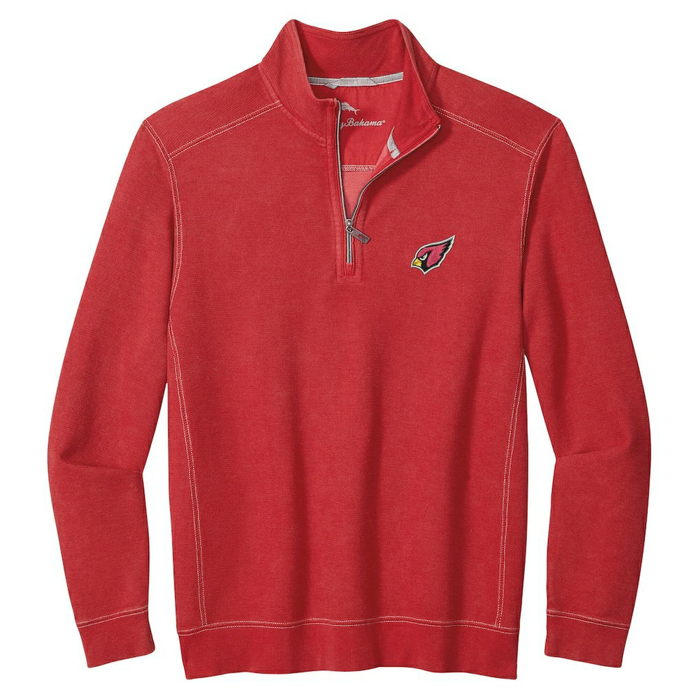 Arizona Cardinals Sport Tobago Half-Zip Pullover Cardinal | Tommy Bahama