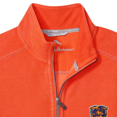 Chicago Bears Sport Tobago Half-Zip Pullover Orange | Tommy Bahama