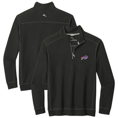Buffalo Bills Sport Tobago Half-Zip Pullover Black | Tommy Bahama