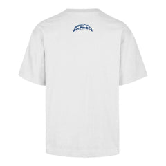 Los Angeles Chargers '47 Unisex I Love Guys Who Like Football Foundation T-Shirt White | 47 brand