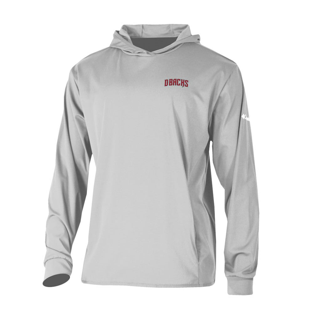 Arizona Diamondbacks Columbia Long Drive Pullover Hoodie - MLB
