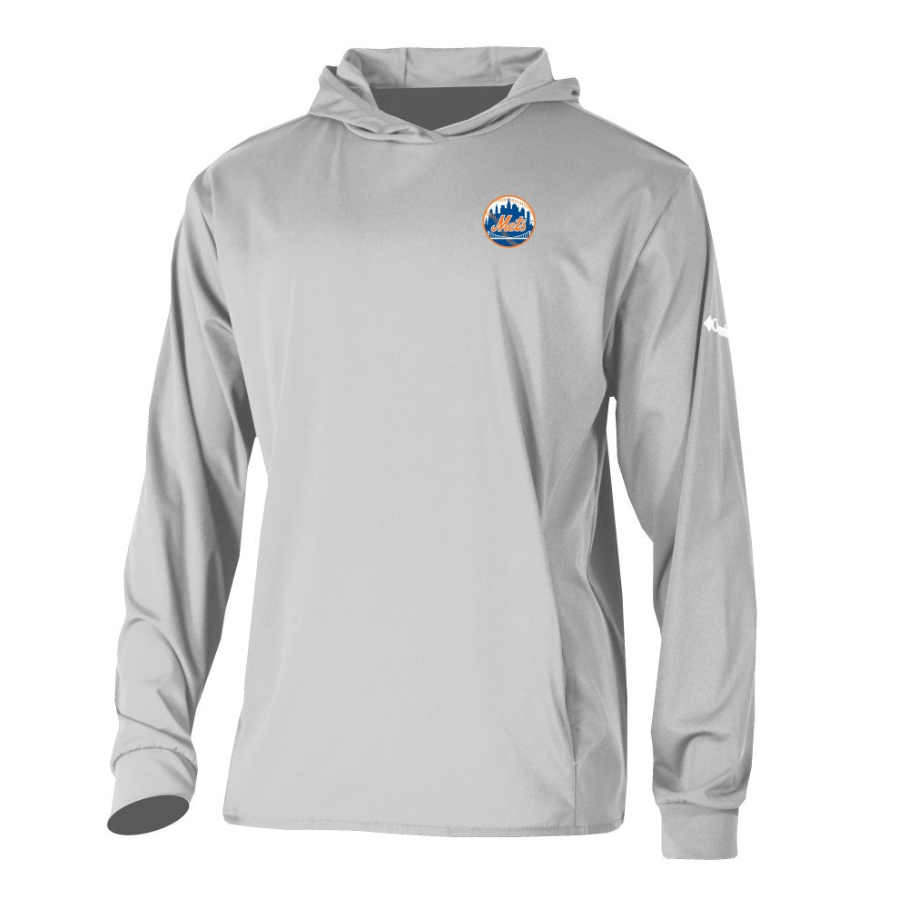 New York Mets Columbia Long Drive Pullover Hoodie - MLB