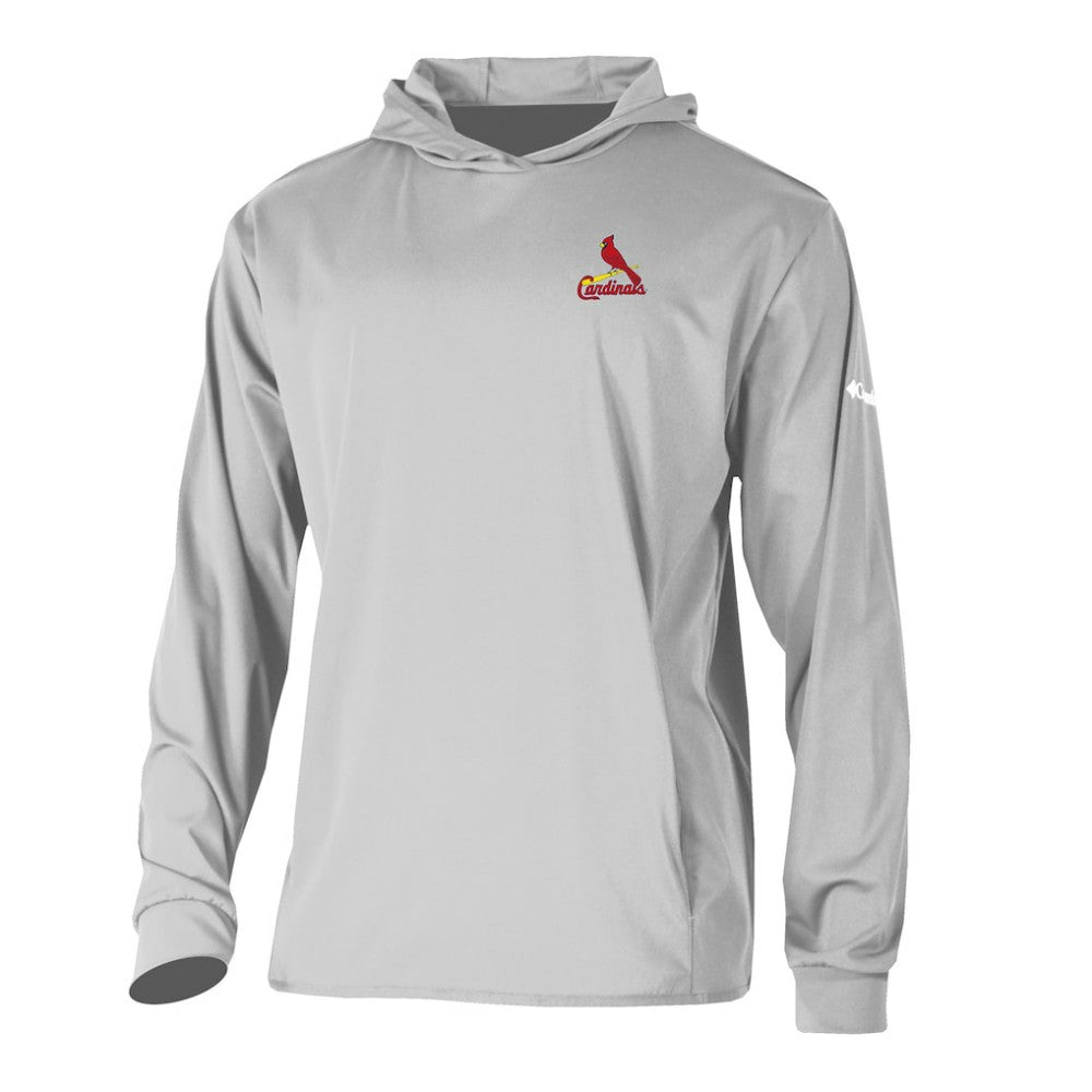 St. Louis Cardinals Columbia Long Drive Pullover Hoodie - MLB