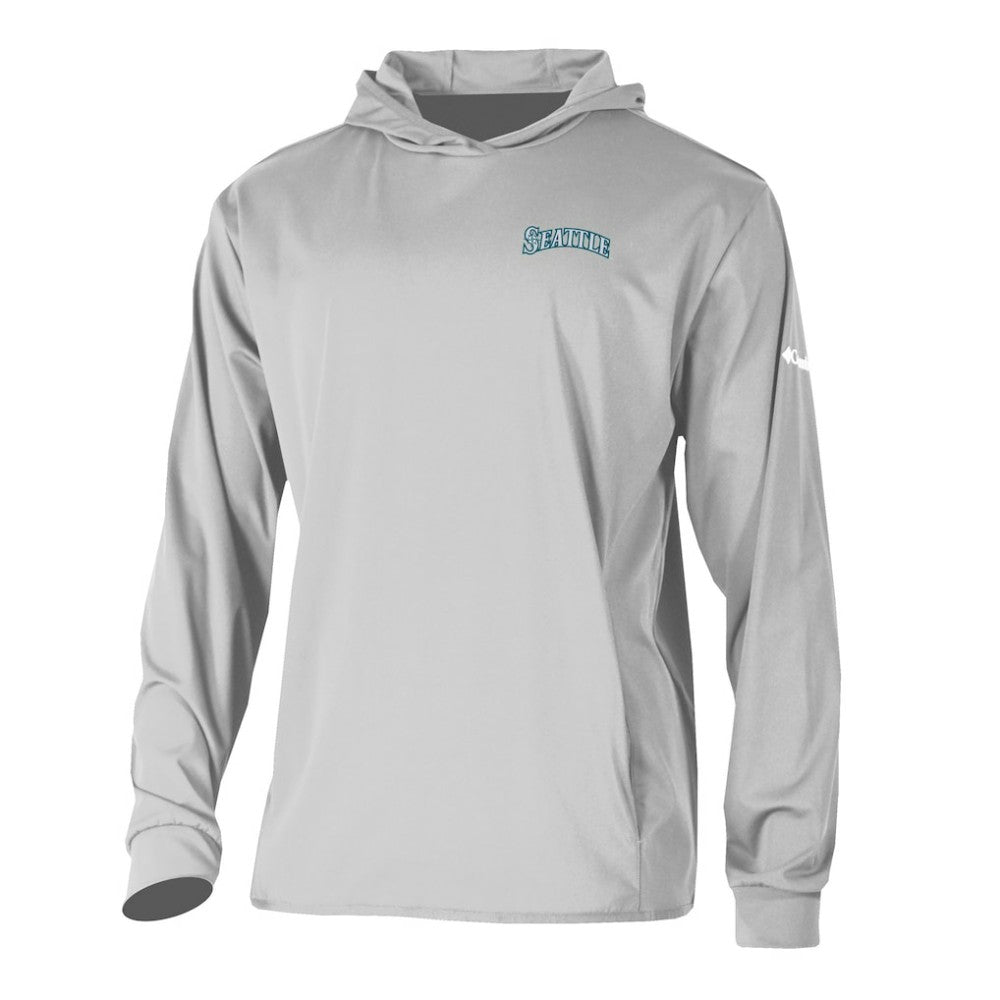 Seattle Mariners Columbia Long Drive Pullover Hoodie - MLB