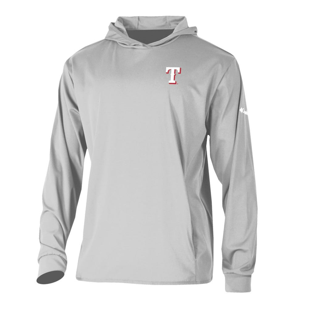 Texas Rangers Columbia Long Drive Pullover Hoodie - MLB