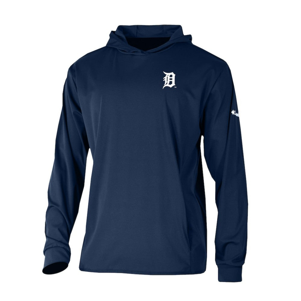 Detroit Tigers Columbia Long Drive Pullover Hoodie - MLB