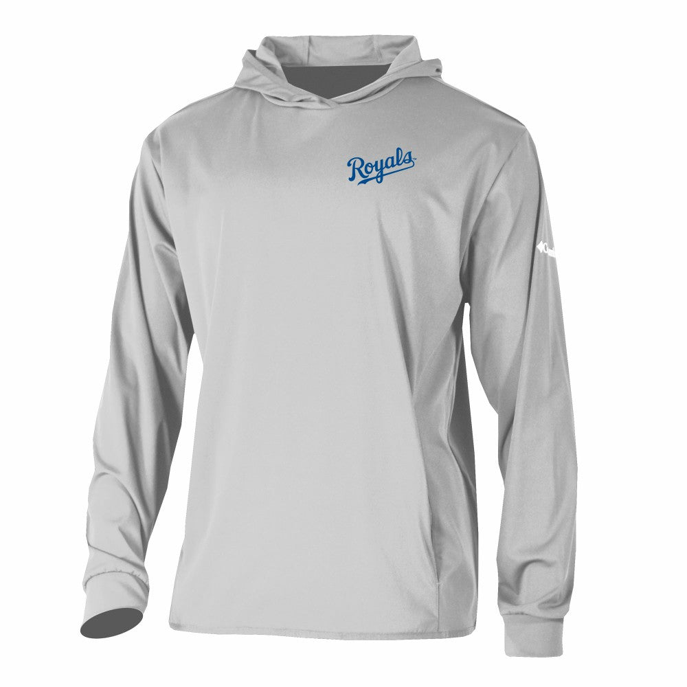 Kansas City Royals Columbia Long Drive Pullover Hoodie - MLB