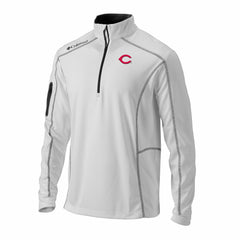 Cincinnati Reds Columbia Omni-Wick Shotgun Quarter-Zip Pullover - MLB