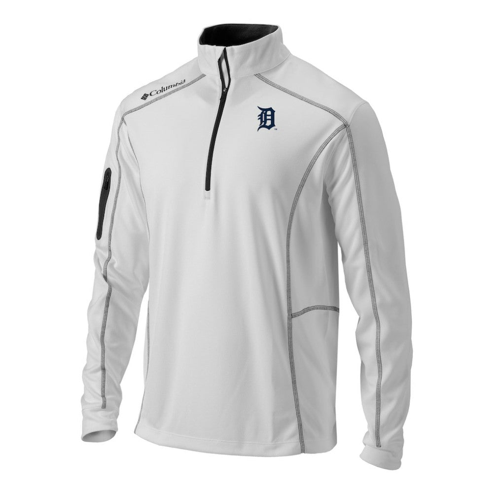 Detroit Tigers Columbia Omni-Wick Shotgun Quarter-Zip Pullover - MLB