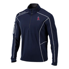 Los Angeles Angels Columbia Omni-Wick Shotgun Quarter-Zip Pullover - MLB