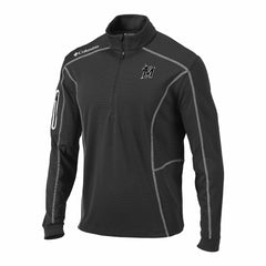 Miami Marlins Columbia Omni-Wick Shotgun Quarter-Zip Pullover - MLB