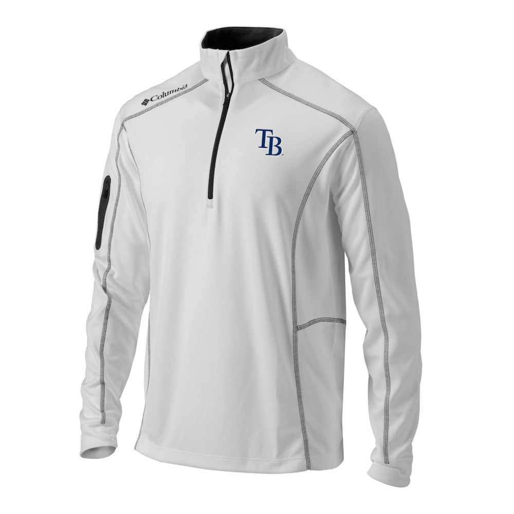 Tampa Bay Rays Columbia Omni-Wick Shotgun Quarter-Zip Pullover - MLB